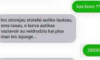 Policininkai irgi turi humoro jausmą