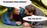 Šilti daiktai gamtoje