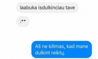 Kai pažintis prasideda ne itin romantiškai