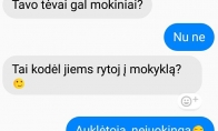 Nejuokingas mokytojos prikolas