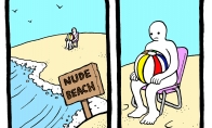Nudistų pliaže