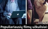 Pamatykite žymiausių filmų užkulisius