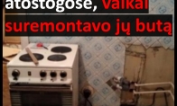 Kol tėvai buvo atostogose, vaikai suremontavo jų butą