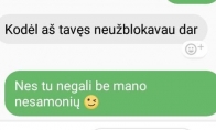 Kodėl neblokavau