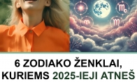 6 Zodiako ženklai, kuriems 2025-ieji atneš meilės harmoniją ir džiaugsmą