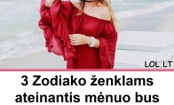 3 Zodiako ženklams ateinantis mėnuo bus sėkmingiausias: finansai, meilė ir asmeninė sėkmė