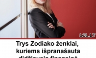 Trys Zodiako ženklai, kuriems išpranašauta didžiausia finansinė sėkmė per artimiausius trejus metus!