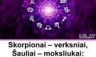 Skorpionai – verksniai, Šauliai – moksliukai: skandalingiausios Zodiako ženklų paslaptys