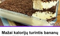 Mažai kalorijų turintis bananų ir varškės desertas: lengvas, sveikas ir tirpstantis burnoje
