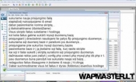 Išsami MySQL Scripto pajungimo instrukcija / pamoka - 2 dalis