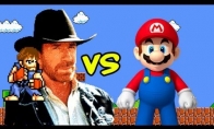 Chuck Norris vs Super Mario Bros 