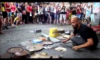 Fantastic Street Techno Drummer 