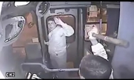 Thief with a bus fell into a trap