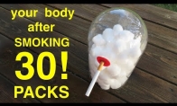 Ką 30 cigarečių padaro tavo kūnui